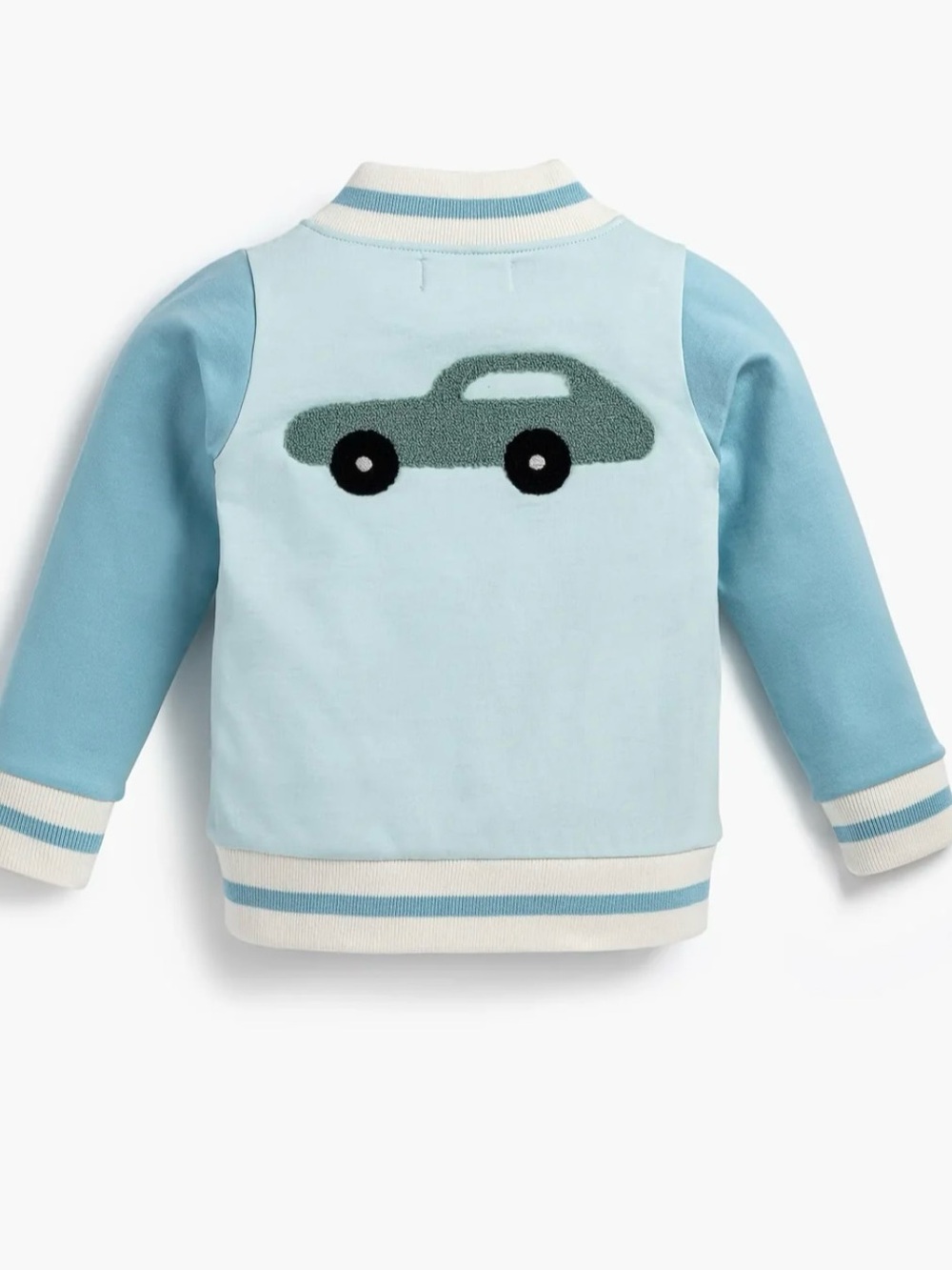 Monica + Andy Classic Cars Zip Bomber Jacket 4T NWT 100% Organic Cotton